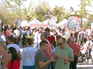 Mercado de gastronomía en Grazalema