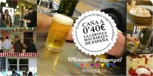 Mercado Provenzal, cervecería lowcost en Sevilla