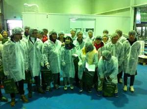 Universitarios coreanos visitan Arte Oliva en Palma del RÃ­o