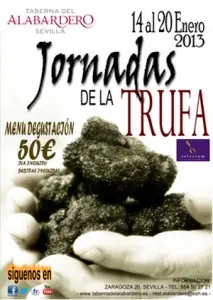 Jornada de la trufa del 14 al 20 de enero en Sevilla